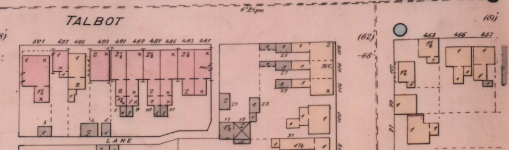 Fire insurance map