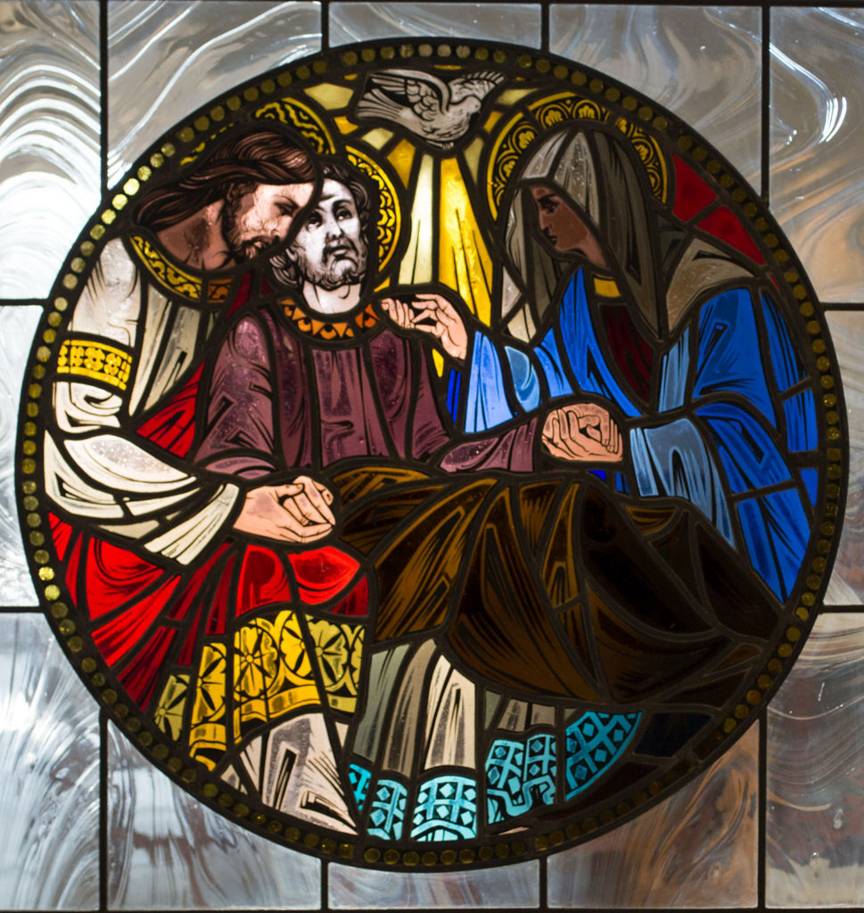 Death of St. Joseph window