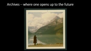 Video thumbnail image for Archives: where one opens up to the future